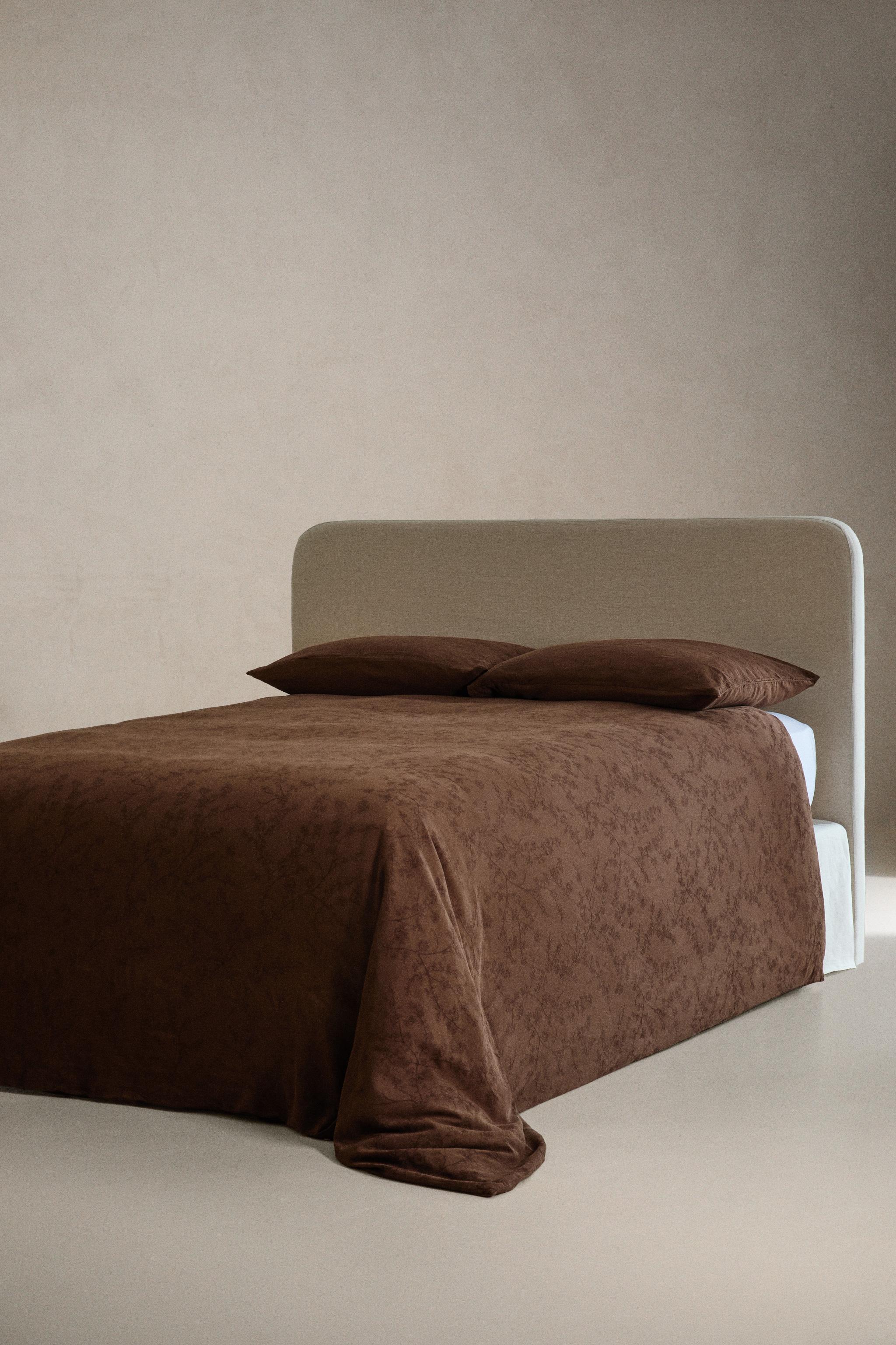 COTTON AND LINEN DUVET COVER